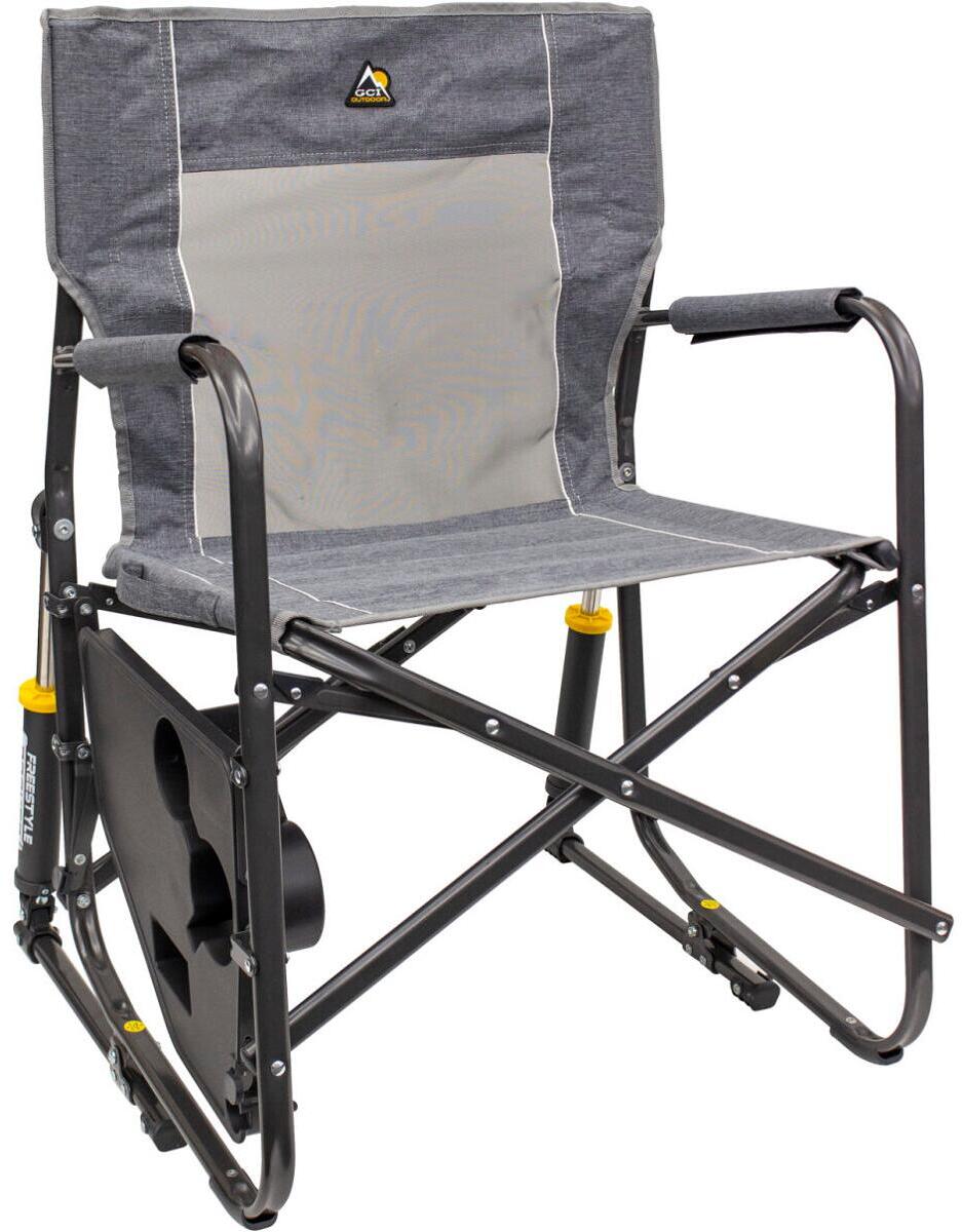Gyngestol Freestyle Rocker sett 2 stk Heathered Pewter bakside