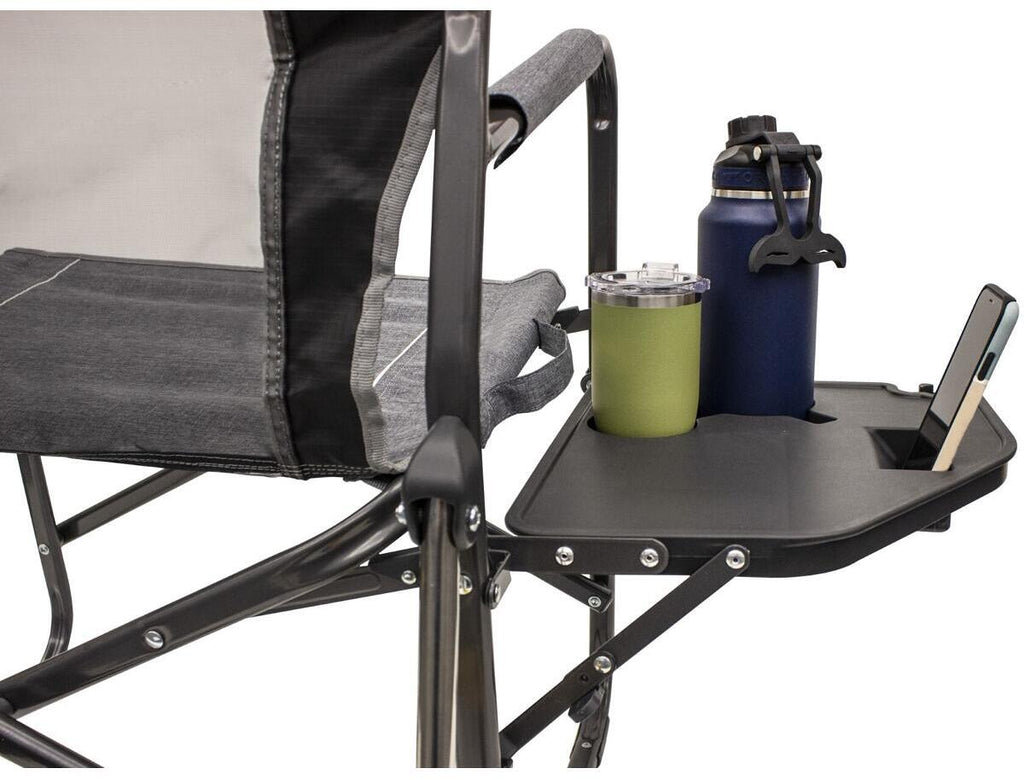 Gyngestol Freestyle Rocker sett 2 stk Heathered Pewter detalj av bord