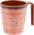 Halo kopper i BPA-fritt melamin 4-er sett 400 ml Clay forfra