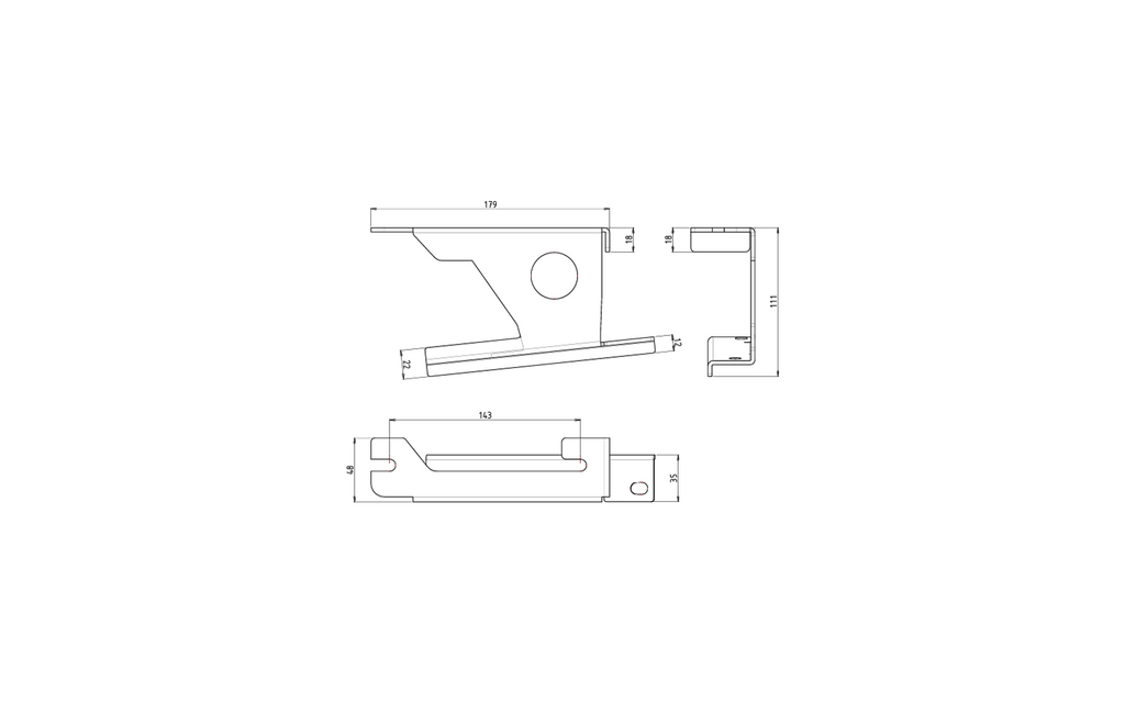 Håndbremsadapter-kit for VW T5/T6/T6.1 førerside EU - CTA nærbilde
