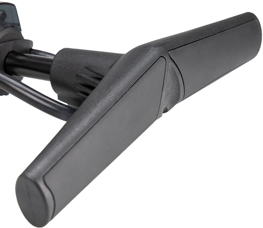 Adaptersett inkludert med Håndpumpe med manometer 11 bar stålsylinder 65 cm slange - Heyner