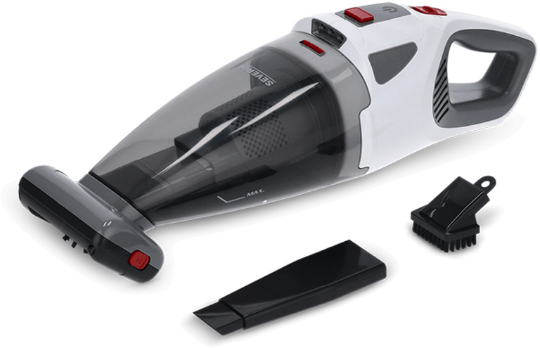 Håndstøvsuger 4-in-1 trådløs 120 W Wet & Dry hvit - Severin forfra