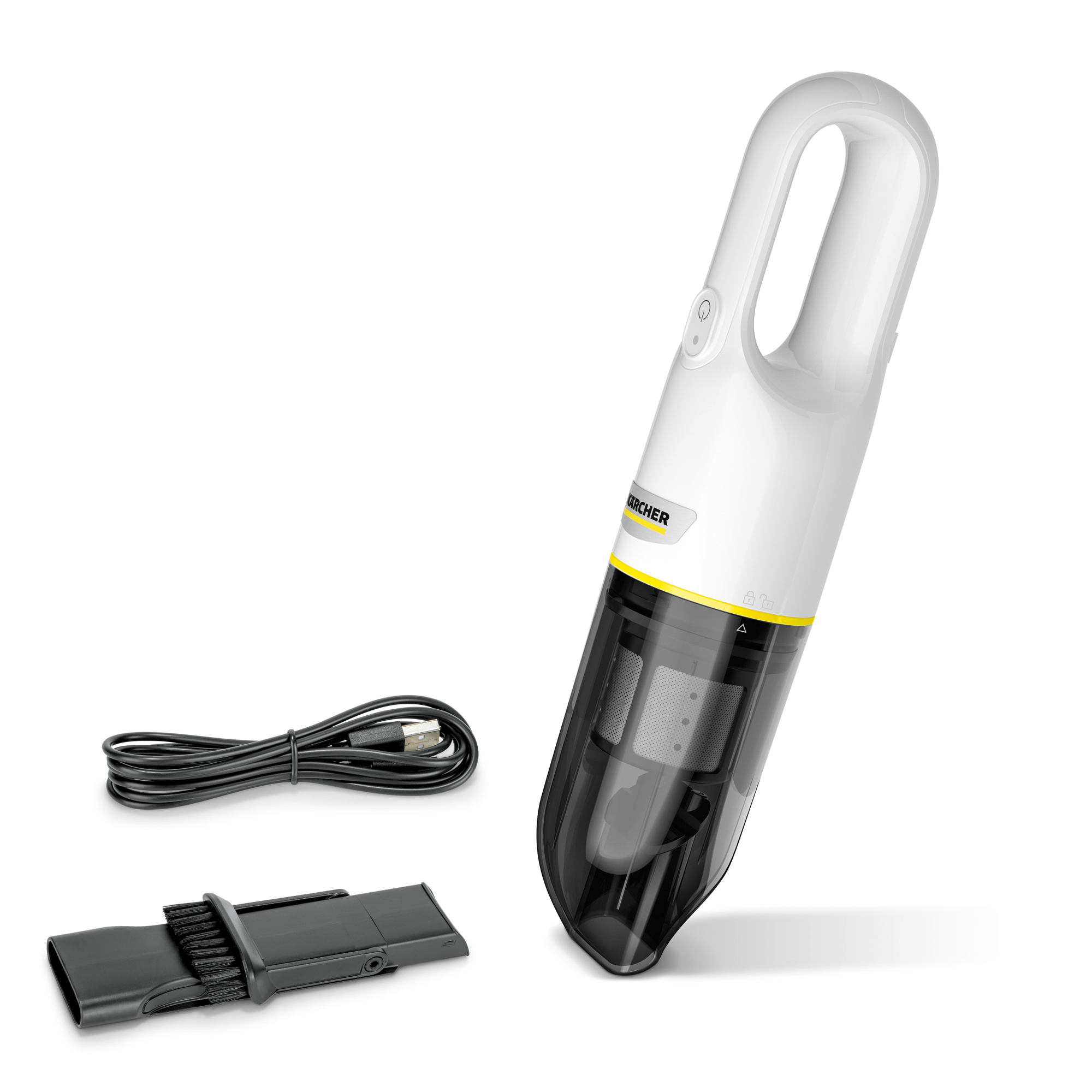 Håndstøvsuger CVH 3 med USB-C 70W 0,5 kg forfra
