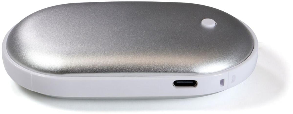 Nærbilde av håndvarmer med powerbank 5000mAh USB-C 130g Origin Outdoors