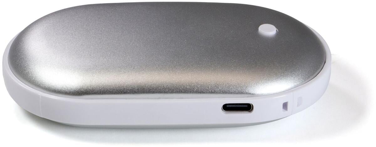 Nærbilde av håndvarmer med powerbank 5000mAh USB-C 130g Origin Outdoors