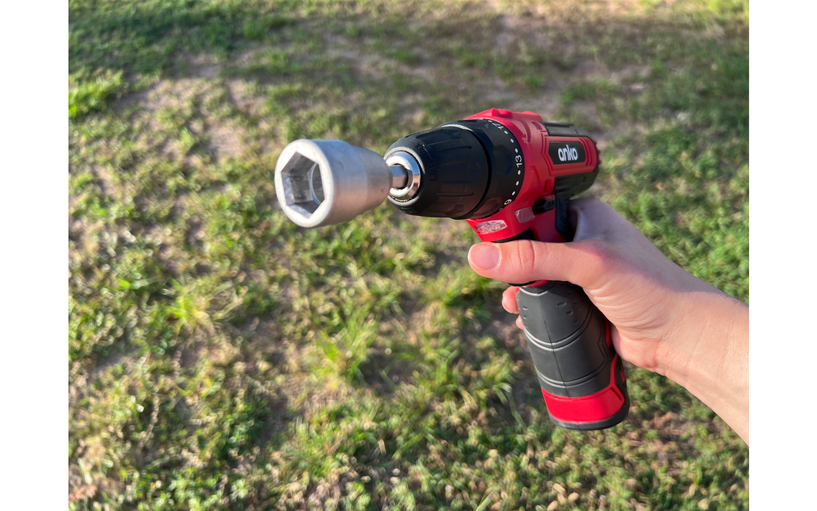 Hardcore Alu Tool 17 mm for pluggskruer detalj