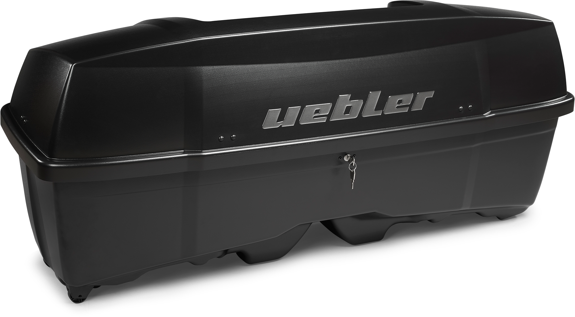 Hekboks B1 låsbar 300 liter for sykkelstativ forfra