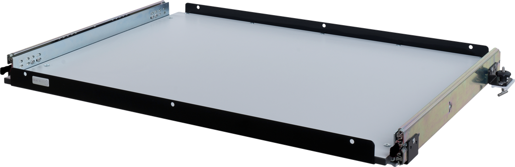 Hekkauszug heckBOXX flex for VW T5/T6/T6.1 Multivan forfra