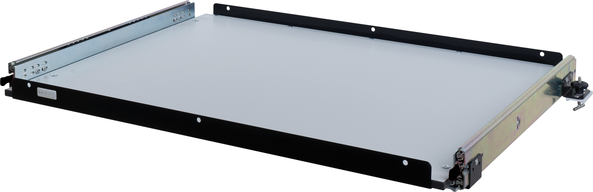 Hekkauszug heckBOXX flex for VW T5/T6/T6.1 Multivan forfra