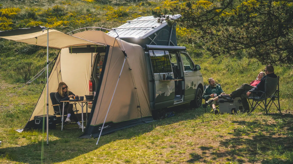 Hekktelt for campingbuss Sand Van 4,5 kg polyester forfra