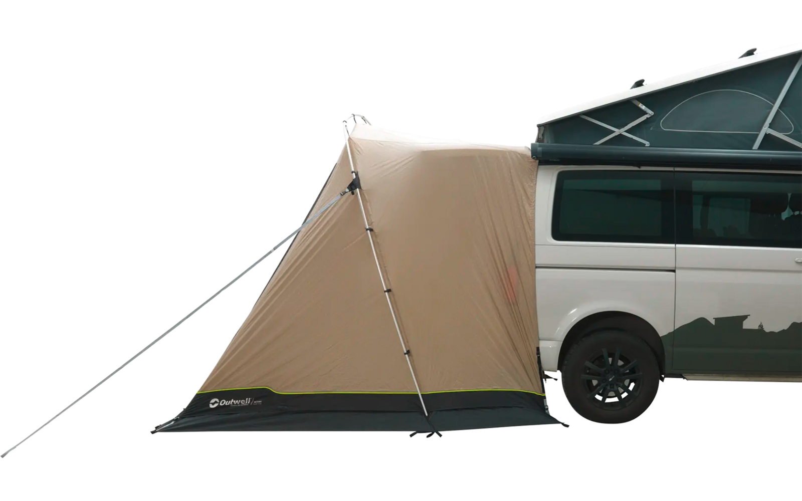 Hekktelt for campingbuss Sand Van 4,5 kg polyester detalj av ramme