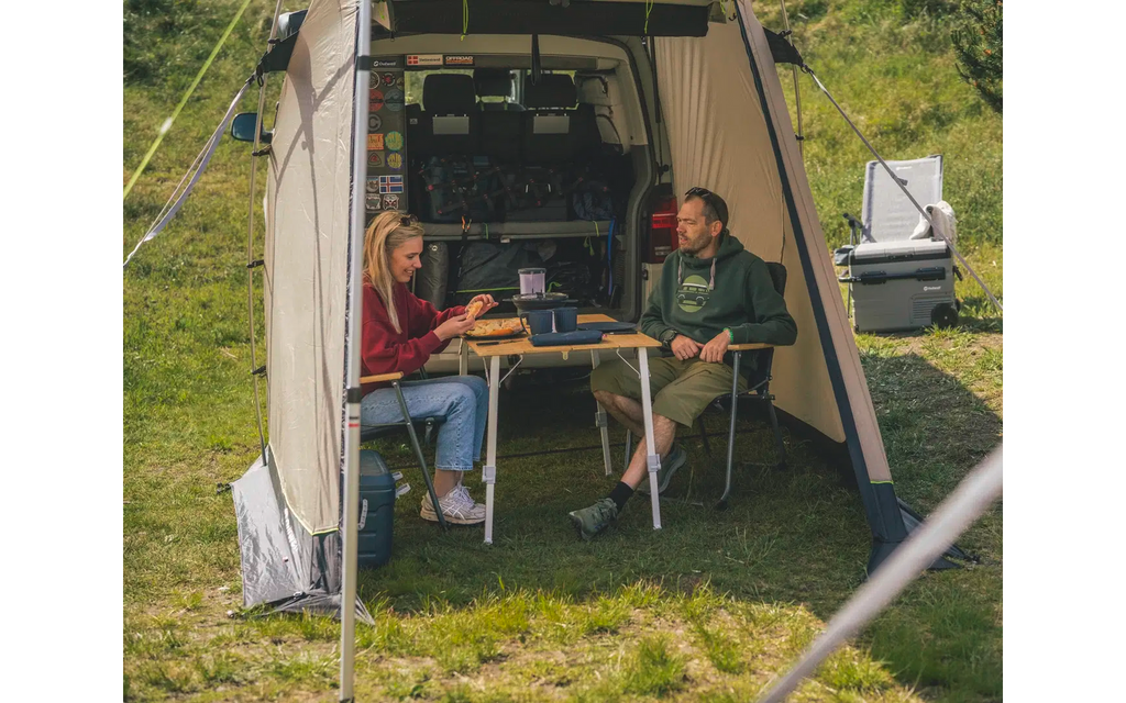 Hekktelt for campingbuss Sand Van 4,5 kg polyester sidepanel med netting