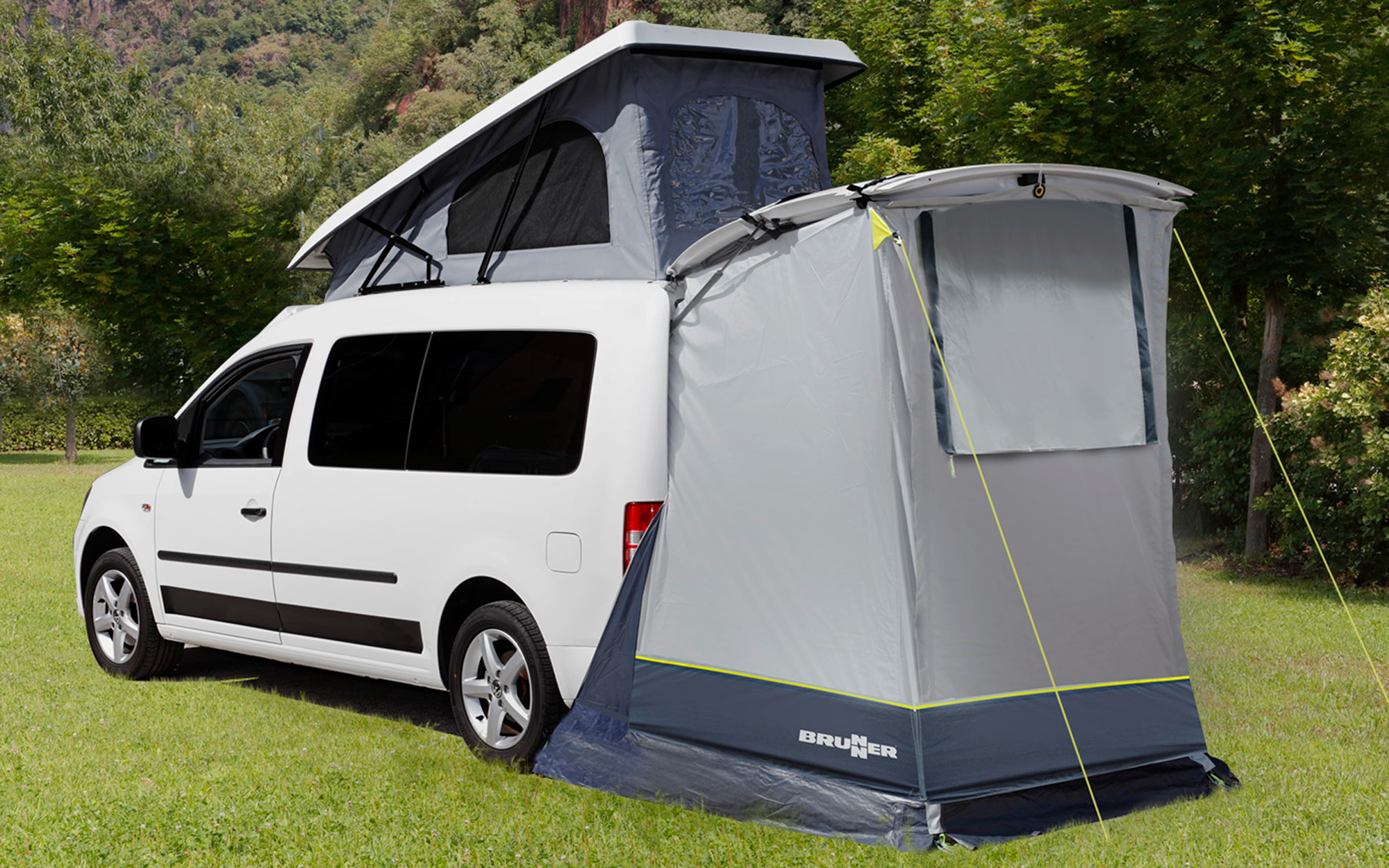 Hekktelt Pilote for VW Caddy t.o.m. 2021 foran