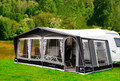 Helårsfortelt Atrium-300 antrasitt glassfiberstang 300 cm forfra