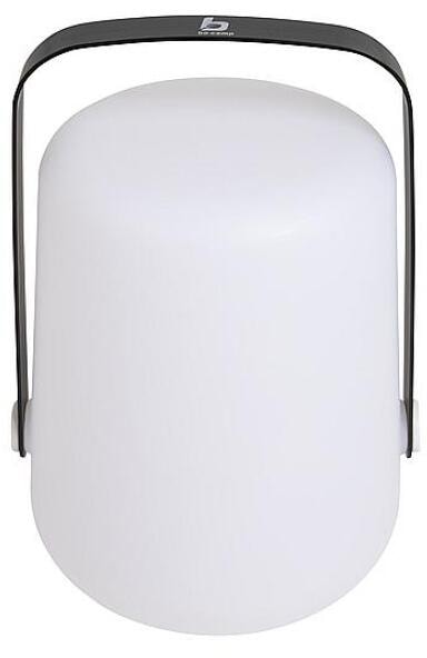 Nærbilde av lysmodus på Helms oppladbar LED-bordlampe svart/hvit