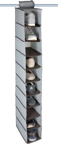 Hengehylle med 10 oppbevaringsfag 32x17x120 cm Hindermann front