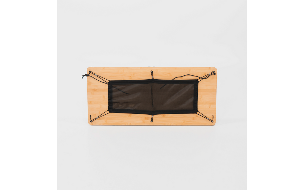 Hengehylle Doorboard for vandør 90x40 cm bambus montert i van