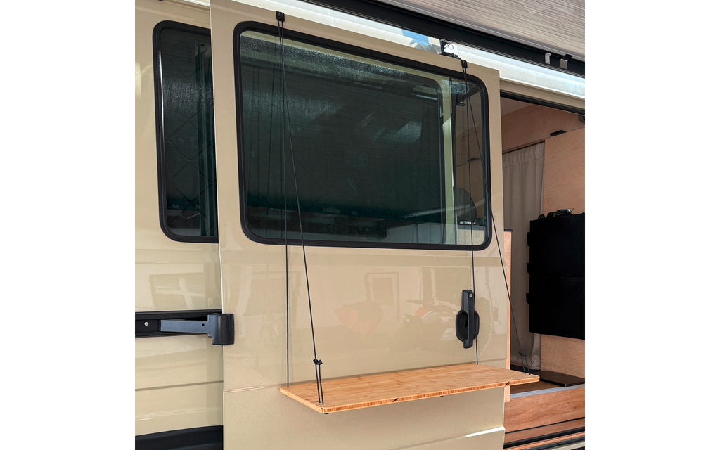 Hengehylle Doorboard for vandør 90x40 cm bambus med tilbehør