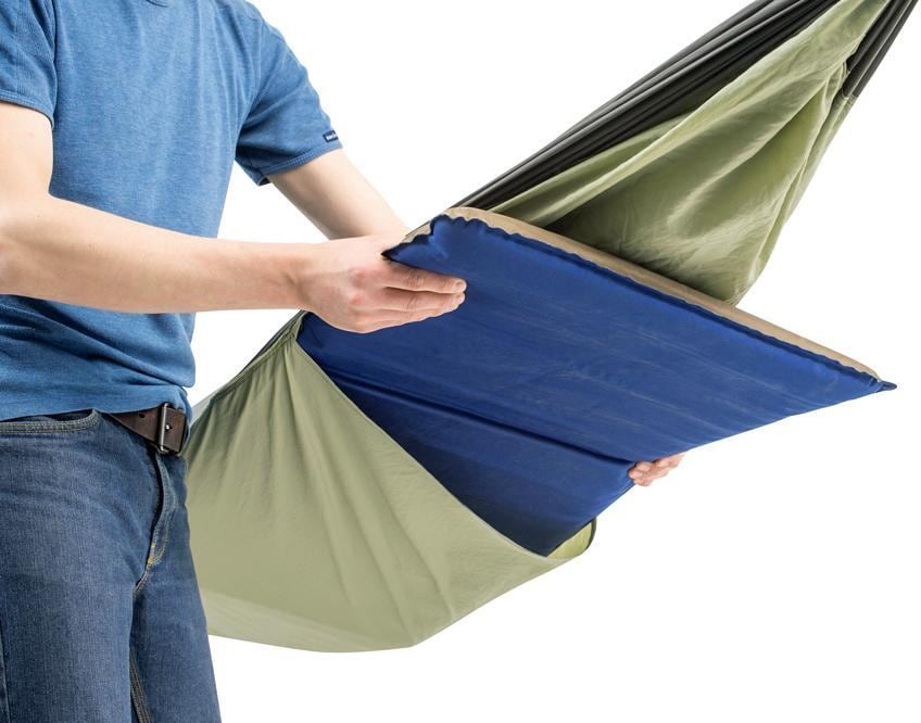Detalj av myggnett på Hengekøye Moskito Traveller Thermo XXL