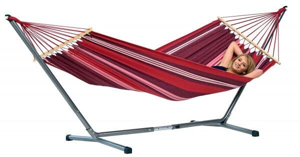 Hengekøyesett Summer med stativ Sumo RockStone front
