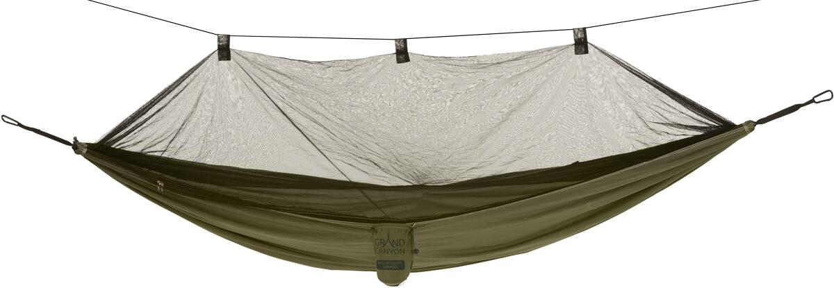 Hengekøye Bass Mosquito med myggnett 270x150cm Grand Canyon fra siden