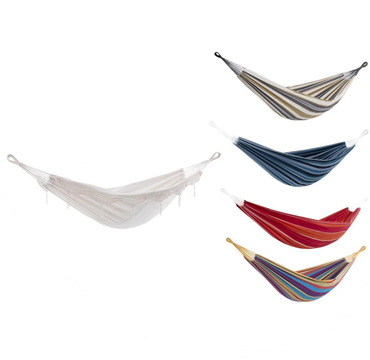 Hengekøye Brazilian Cotton dobbel 240x160 cm forfra