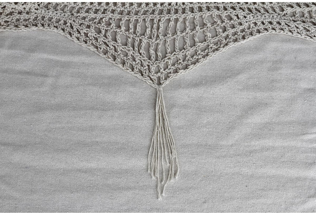 Detalj av bomullsmateriale på Hengekøye Brazilian Cotton dobbel 240x160 cm