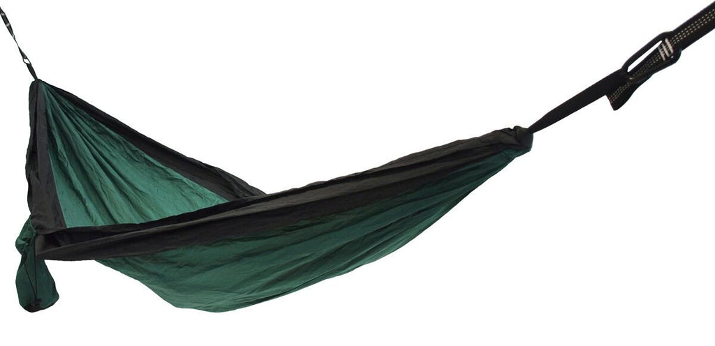 Hengekøye Swing Sit Relax 260x140cm nylon kompakt pakket