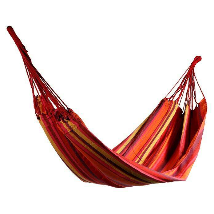 Hengekøye Tahiti Vulcano EllTex 200x100 cm rød for utendørs bruk