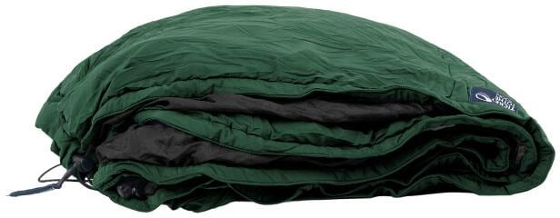 Hengekøye underquilt Moonquilt Compact 210x135 cm montert i camping