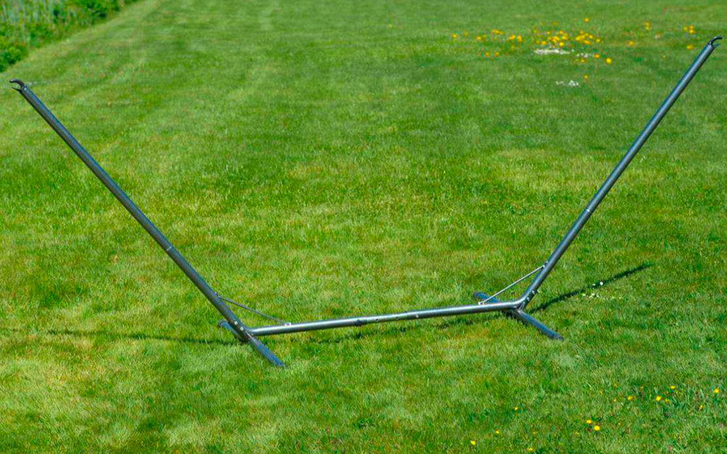 Hengekøyestativ Sumo Grande 380x132 cm forfra