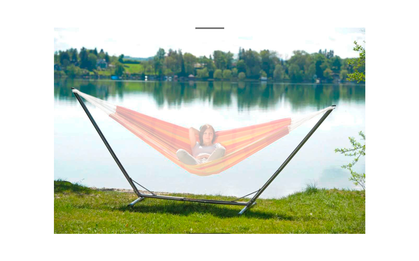 Hengekøyestativ Sumo Grande 380x132 cm bakside