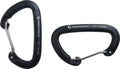 Hengekøykarabiner aluminium 22kN forfra