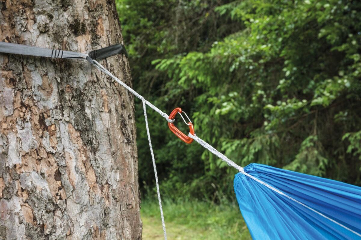 Detalj av Hengekøystropper ultralett UHMW-PE 250 cm 70 g