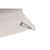 Nærbilde av refleksdetalj på Hjulbeskyttelse Reflex polyetylen 63,5 x 18,5 cm - Hindermann