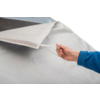 Hjulbeskyttelse Reflex polyetylen 63,5 x 18,5 cm - Hindermann med festeanordning
