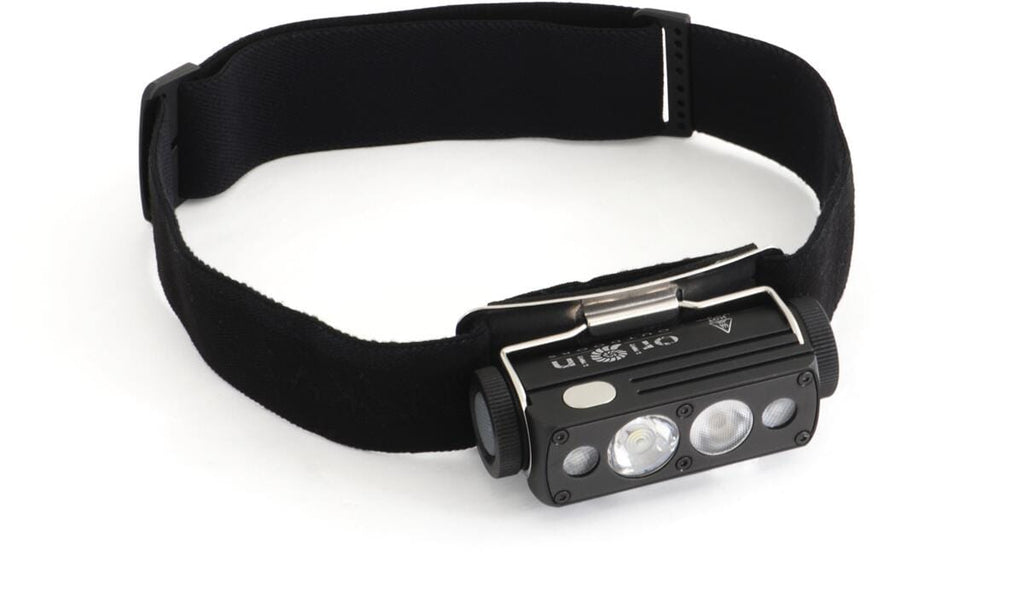 Hodelykt Fusion LED 1400 lm USB-C IP68 aluminium forfra