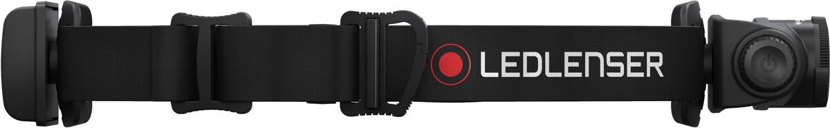Bakside av Hodelykt H5R Core 500 lumen med elastisk hodebånd