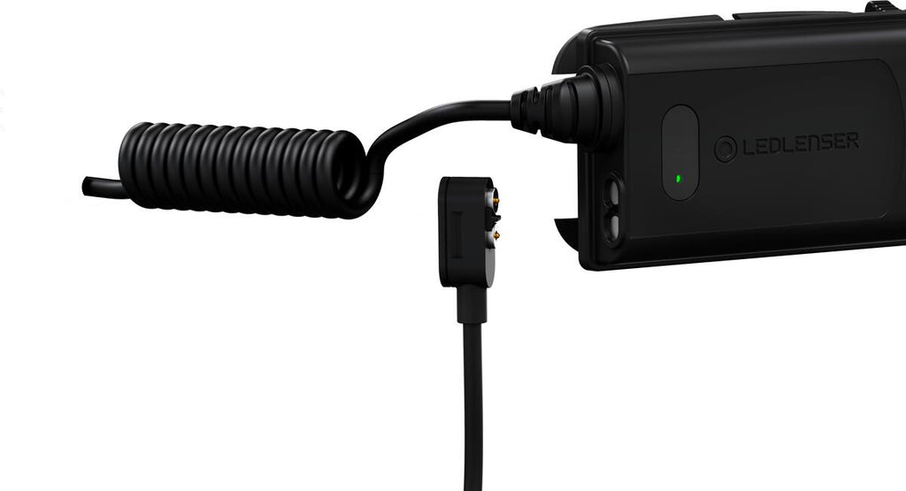 Montert Hodelykt H5R Core 500 lumen i bruk på camping