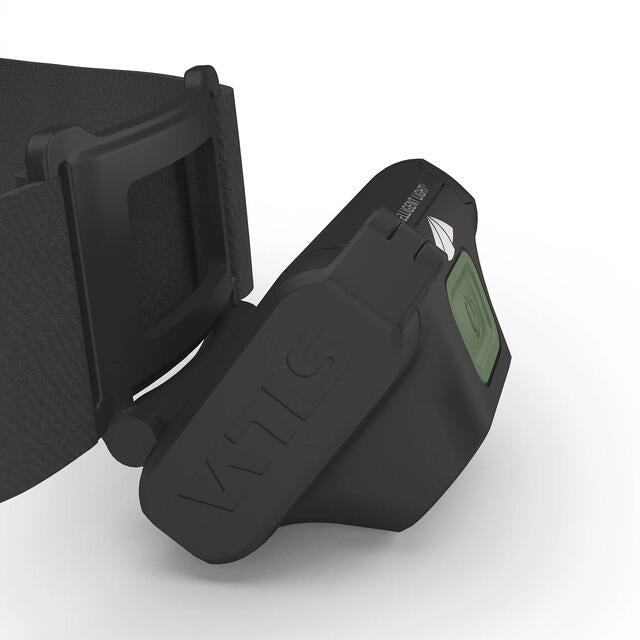Hodelykt Scout 3X 300lm, 84 g, hybrid AAA/oppladbar med hodebånd