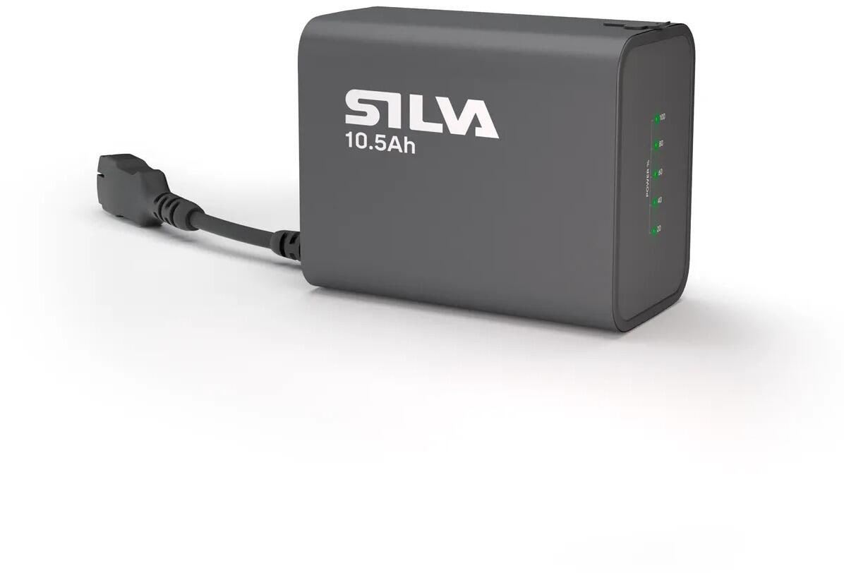 Hodelyktbatteri 10.5Ah (77.7Wh) USB-C IPX5 Silva forfra