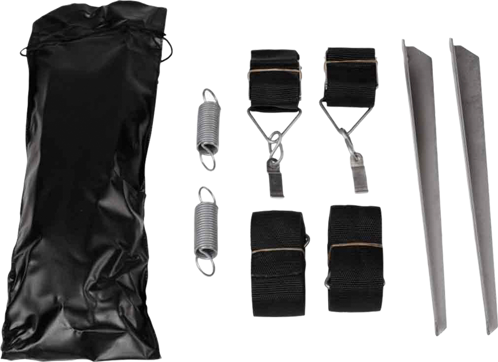 Hold Down Side Strap Kit stormsikring 9-delers sett 3 m forfra