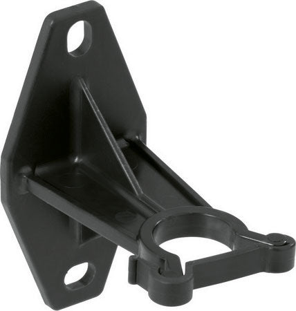 Holder for gassregulator i plast, sort - GOK forfra