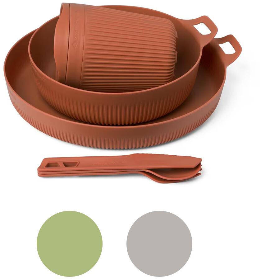 Horizon servicesett 6-delers med isolert kopp 331 g forfra