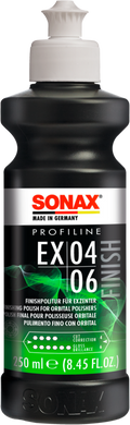 Høyglanspolitur silikonfri for eksentermaskin 250 ml - Sonax forfra