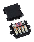 Høylast sikringsholder 5-veis med deksel 116x95x40 mm - Votronic for elektriske sikringer