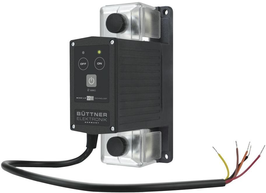 Høylastrelé MT HS 500 med underspenningsvern 12V 500A front