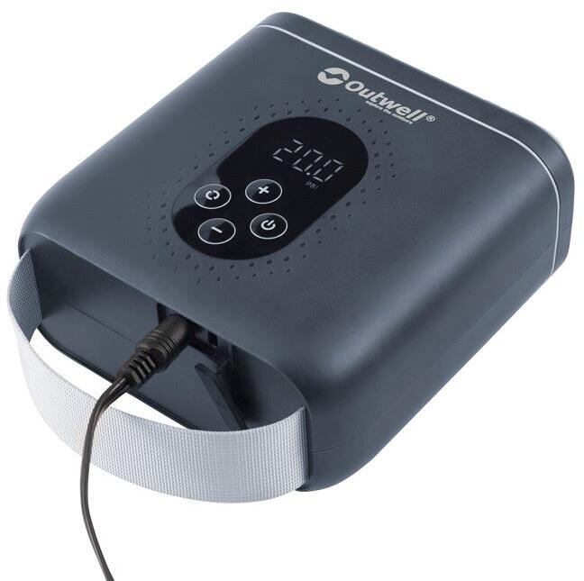 Høytrykkspumpe Thunderstorm 12V med LCD-display bakside