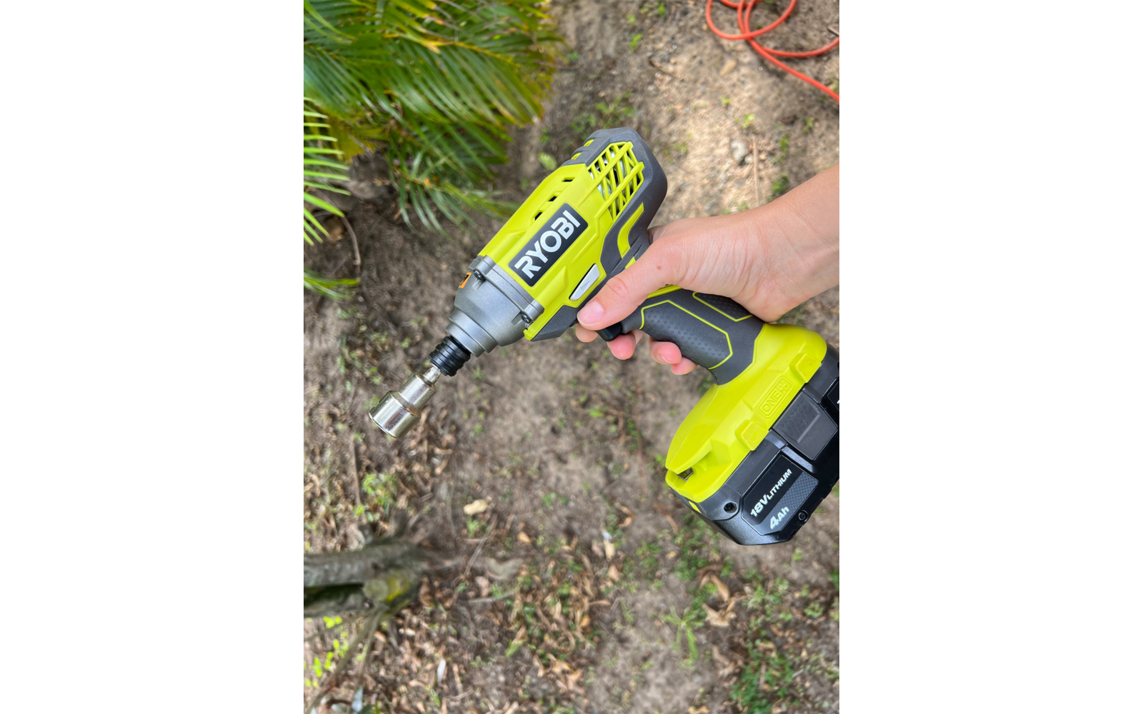 HP Impact Tool Heavy Duty skrunøkkel 17 mm stål bakside