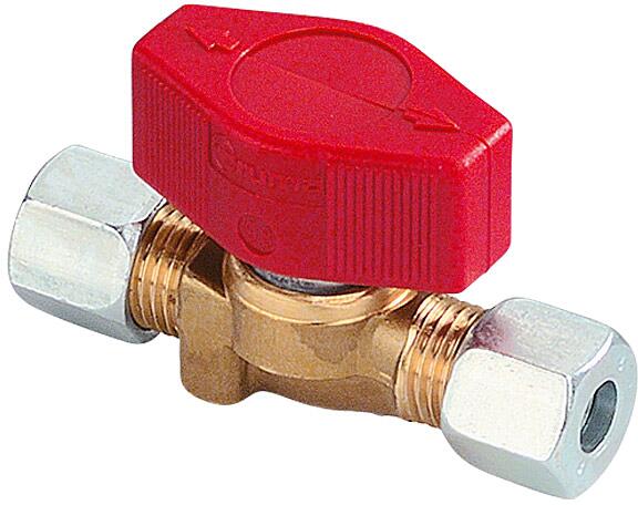 Hurtigstengende avstengningsventil 8 mm skjæreringkobling fra TGO